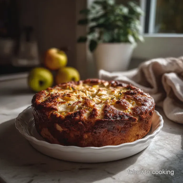 G&acirc;teau Aux Pommes Sain IG Bas : Le Cake Moelleux