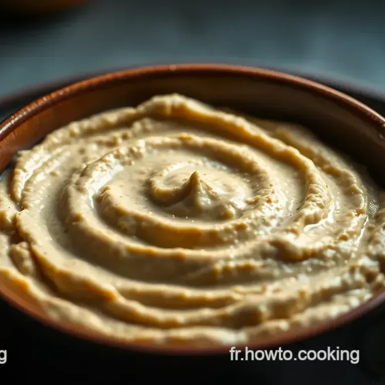 Houmous Classique aux Pois Chiches et Tahini