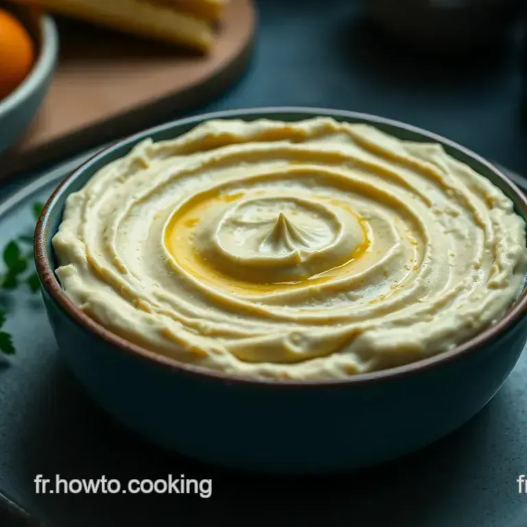 Houmous de Chef : Velout&eacute; et Gourmand &agrave; souhait!