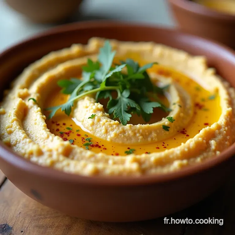 Houmous Maison La Recette Facile et Délicieuse