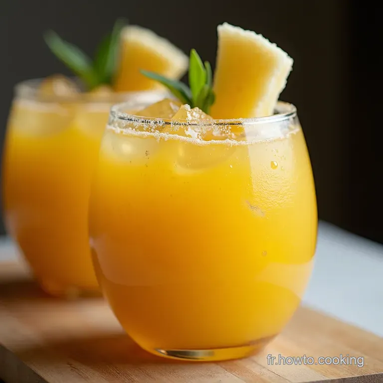 Jus dAnanas Exotique Le Baiser Tropical