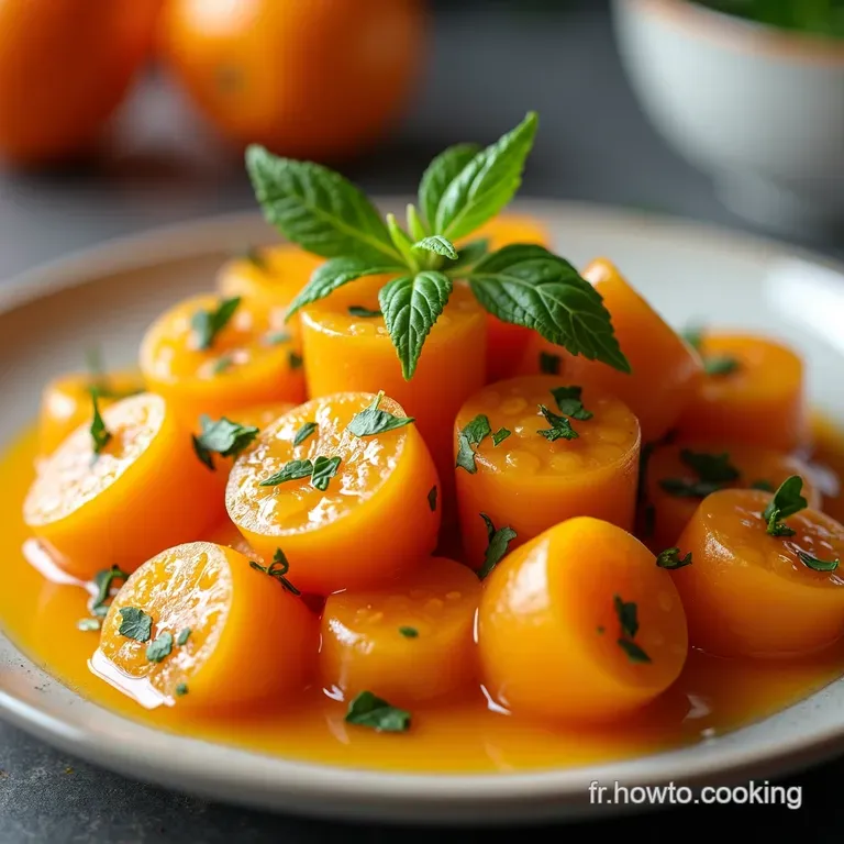 Jus dOranges et Carottes Coup de Soleil Matinal