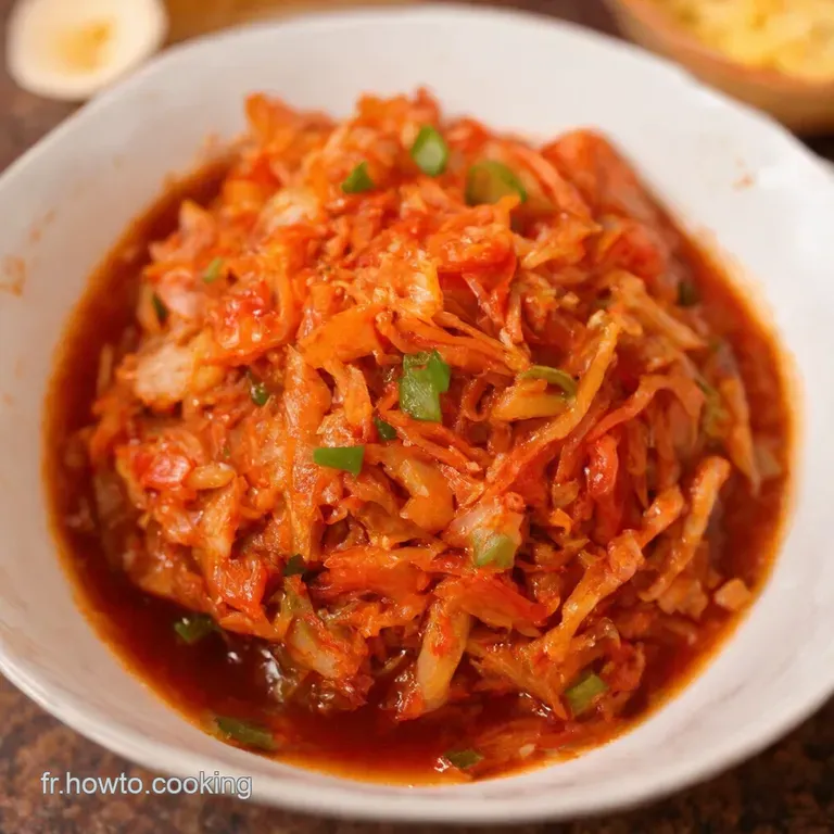 Kimchi Maison Facile Piquant Et Plein De Go&ucirc;t presentation