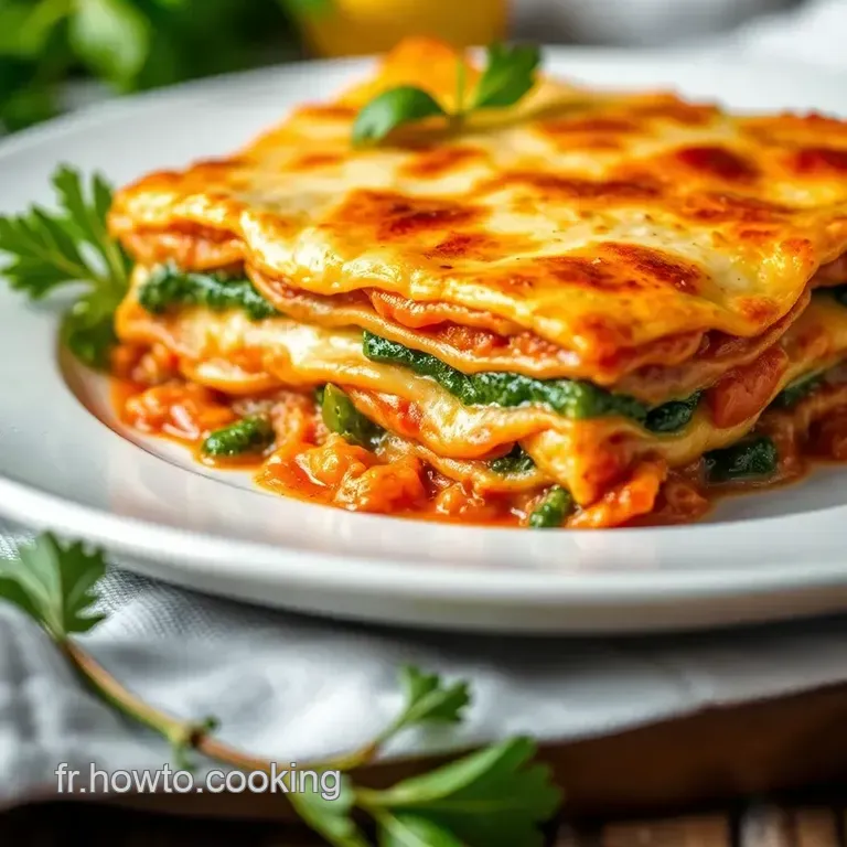 La Lasagne V&eacute;g&eacute;tarienne Proven&ccedil;ale presentation
