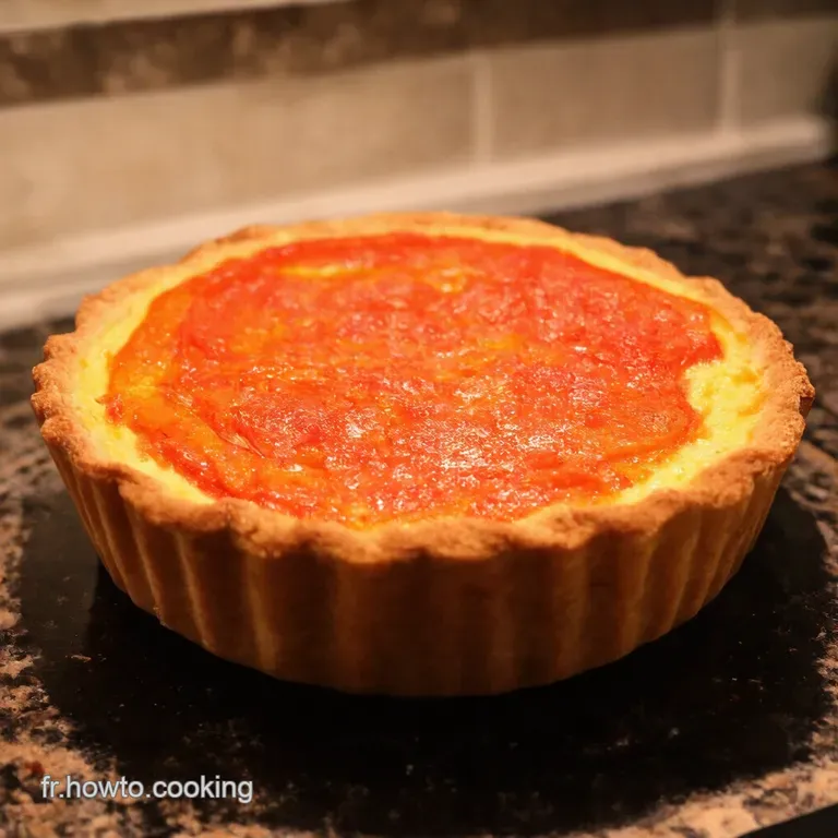 La Tarte Printani&egrave;re Thon Tomate Secret De Dijon presentation