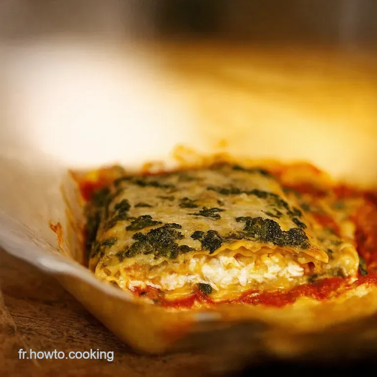 Lasagne Ricotta Épinards Une Symphonie de Saveurs presentation