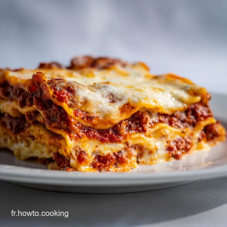 Lasagnes &agrave; la Bolognaise: Recette Parfaite