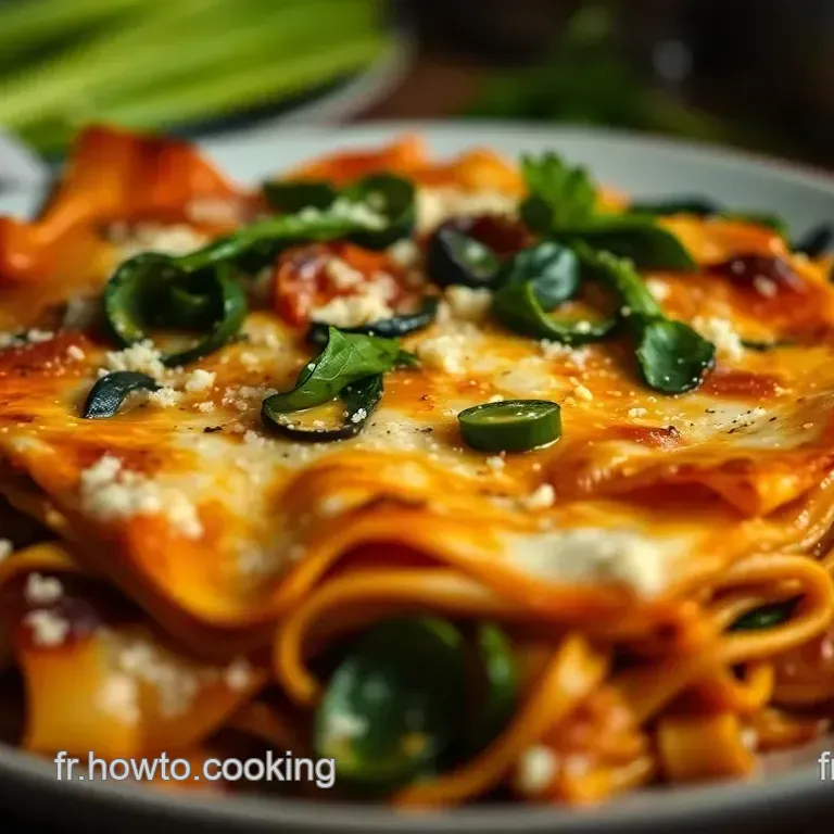 Lasagnes aux Épinards et Ricotta