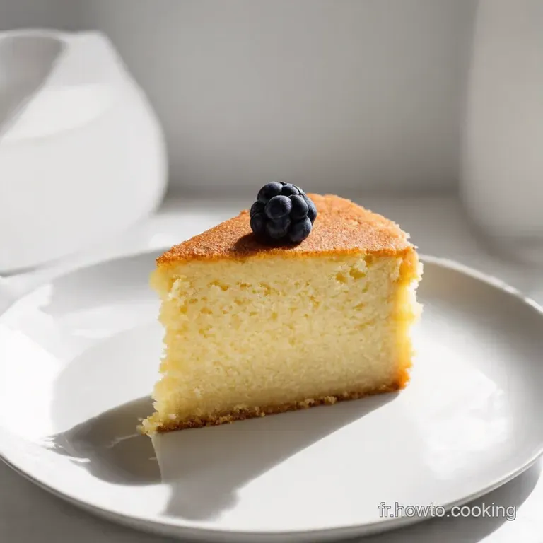 Le G&acirc;teau au Yaourt Nuage La L&eacute;g&egrave;ret&eacute; Incarn&eacute;e