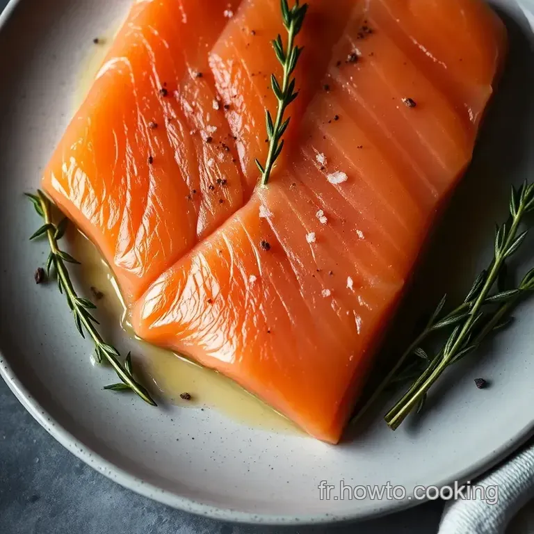 Le Gravlax &Eacute;l&eacute;gant: Saumon Marin&eacute; Fa&ccedil;on Bistro presentation
