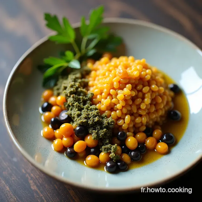 Curry de Lentilles Beluga Recette Facile au Coco et Gingembre