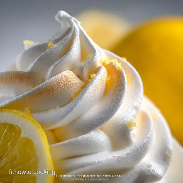 Citron Liégeois Classique La Verrine de Fraîcheur à la Meringue