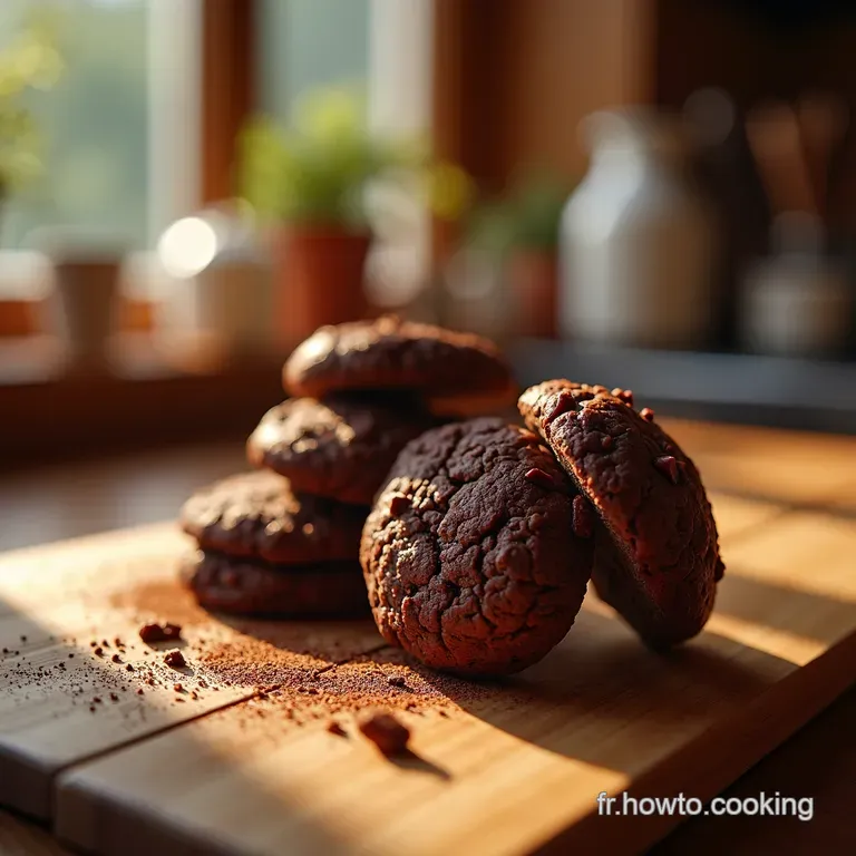 Les Cookies Amour Moelleux Chocolatés et Parfaits presentation