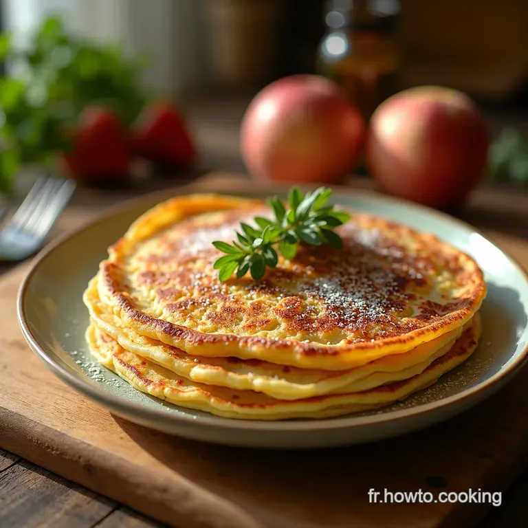 Les Galettes Douces de Maïs Crêpes Rustiques et Fines Inspirées du SudOuest presentation