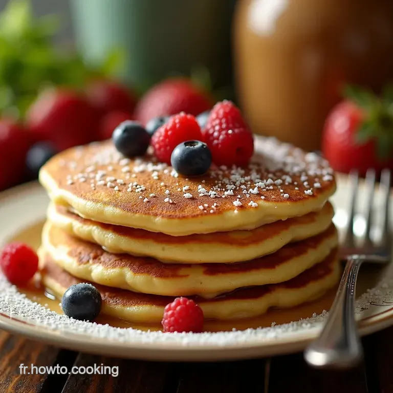 Les Vrais Pancakes Am&eacute;ricains Faciles Rapides Et D&eacute;licieux presentation