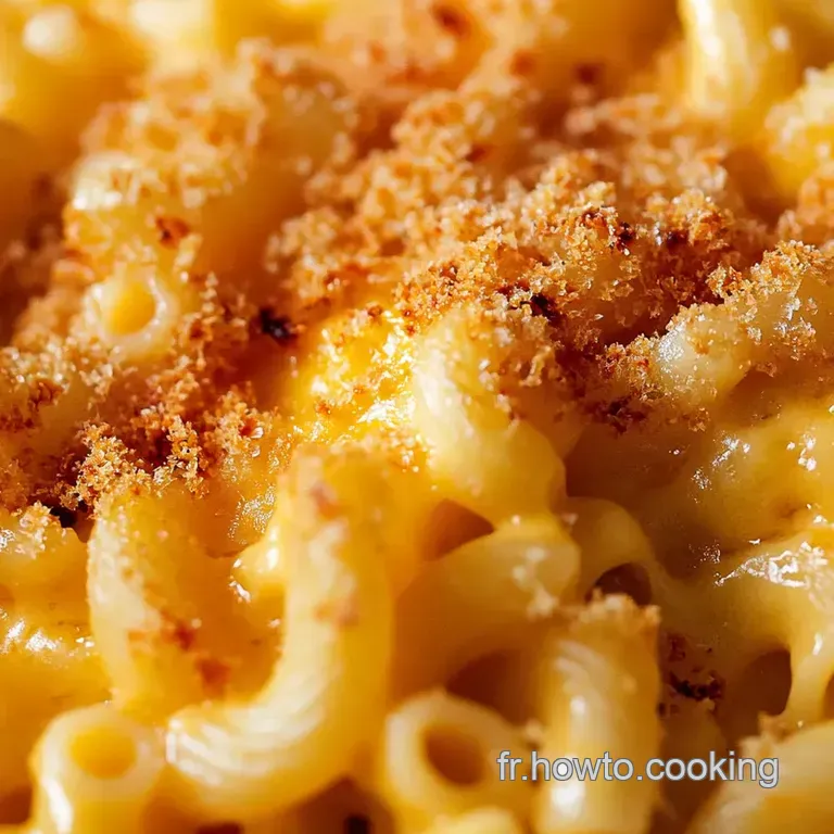 Macaroni Au Fromage Parisien : Une Gourmandise Cr&eacute;meuse Et Facile presentation