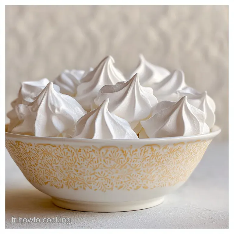 Recette de Meringues aux Blancs d Oeufs A&eacute;riennes