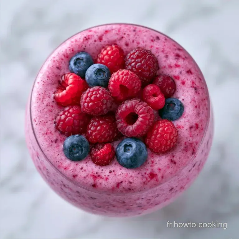Milkshake Aux Fruits d &Eacute;t&eacute; en 5 Minutes