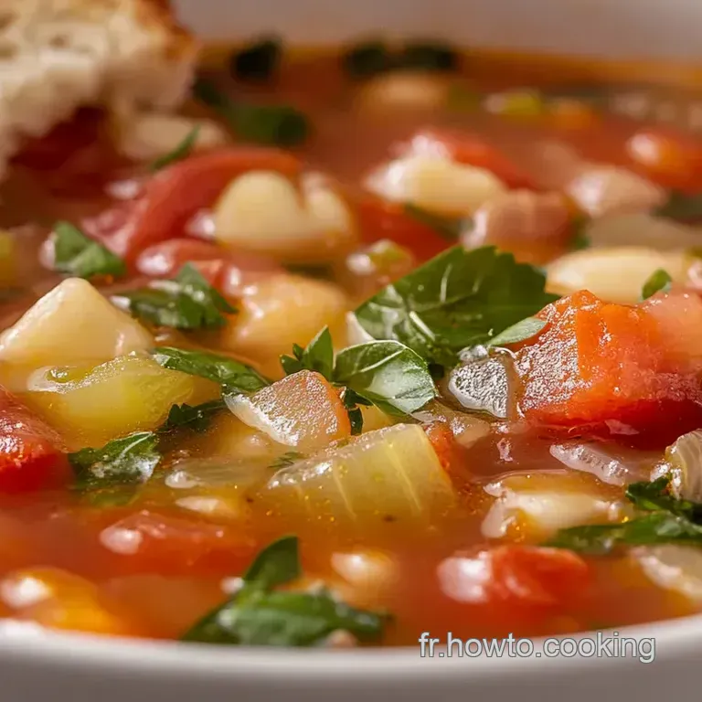 Minestrone Rustique à la Génoise