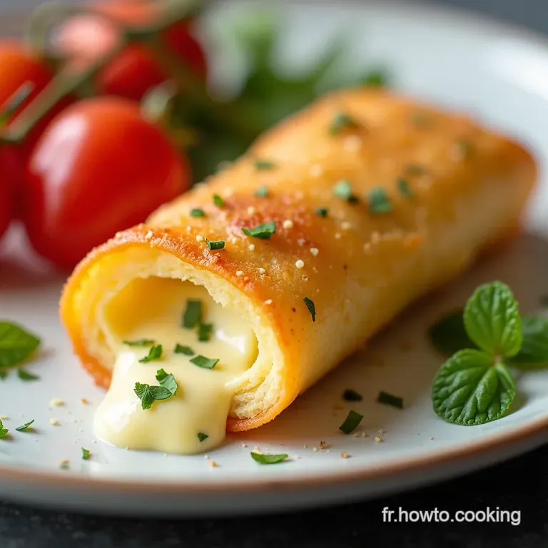 Mini Pastillas Croustillantes au Thon Olives et Fromage