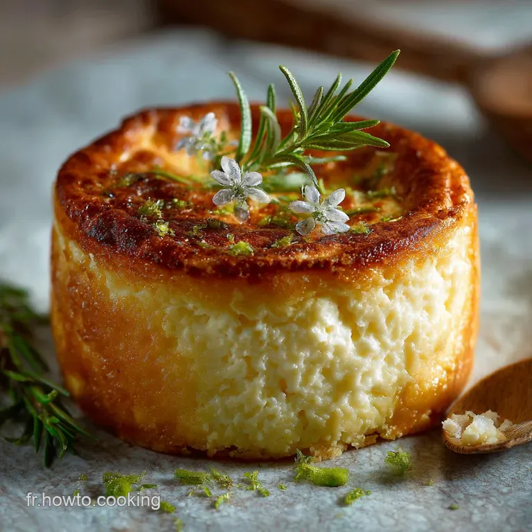 MiniGâteaux Soufflés au Fromage Blanc LÉlégance Aérienne