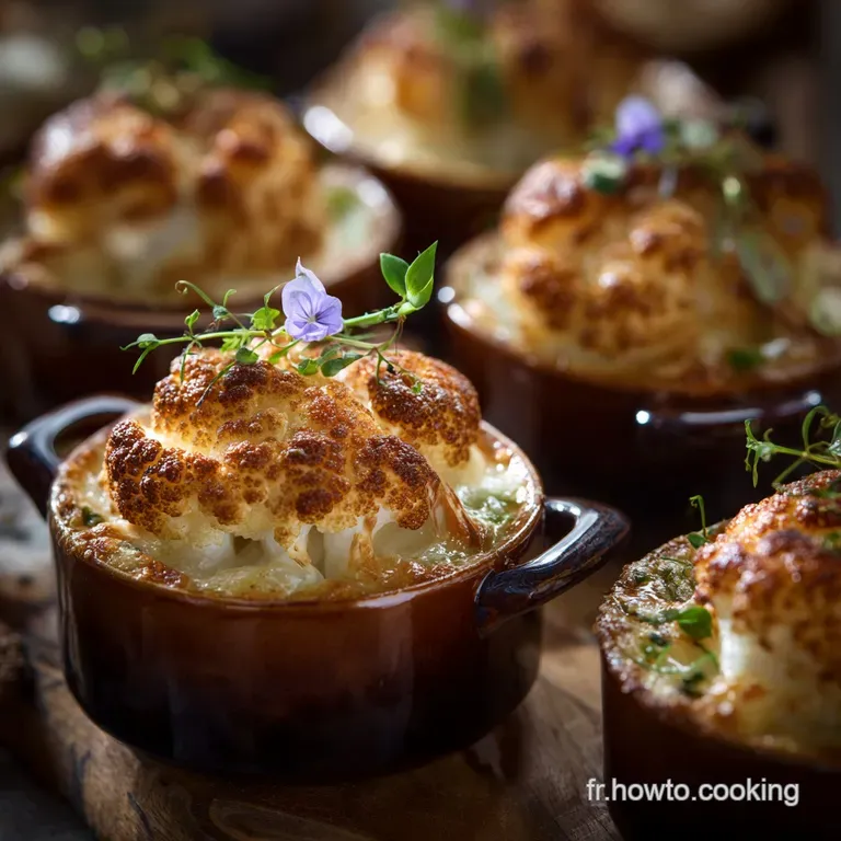 MiniClafoutis L&eacute;gers au ChouFleur : Le flan sal&eacute; facile pour ap&eacute;ritif d&icirc;natoire