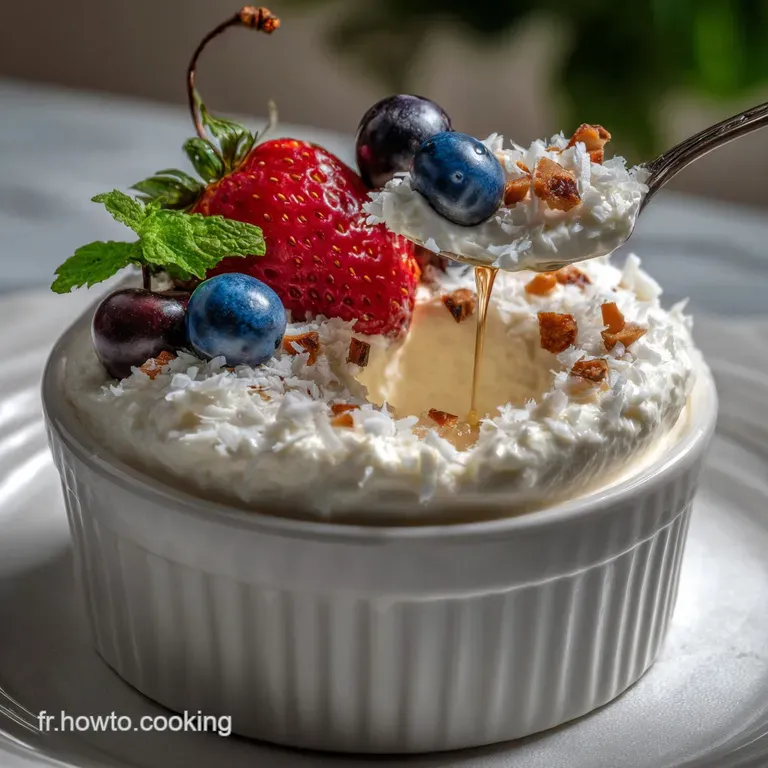 Moelleux Coco Sain G&acirc;teau Coco Facile Sans Gluten La Recette presentation
