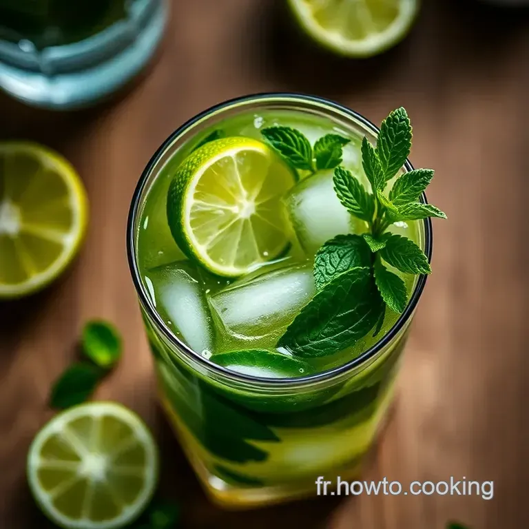 Mojito Cubain Rafra&icirc;chissant presentation