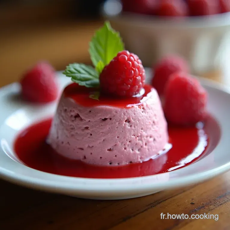 Mousse &Agrave; La Framboise Nuage L&eacute;ger Gourmand Et Facile presentation