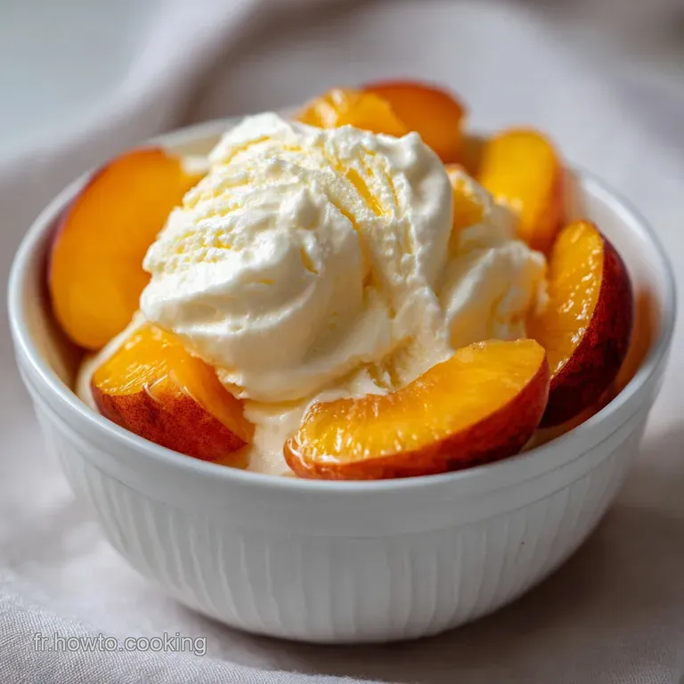 Mousse Aux P&ecirc;ches : Le Secret Dun Dessert A&eacute;rien presentation