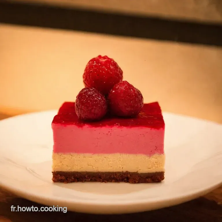 Mousse Glac&eacute;e Aux Fruits Rouges R&ecirc;ve D&eacute;t&eacute; presentation