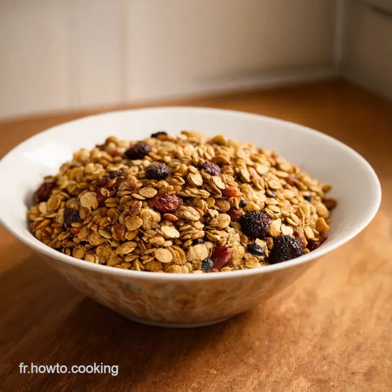 Muesli Maison Le Petit Déjeuner Parfait et Personnalisable presentation