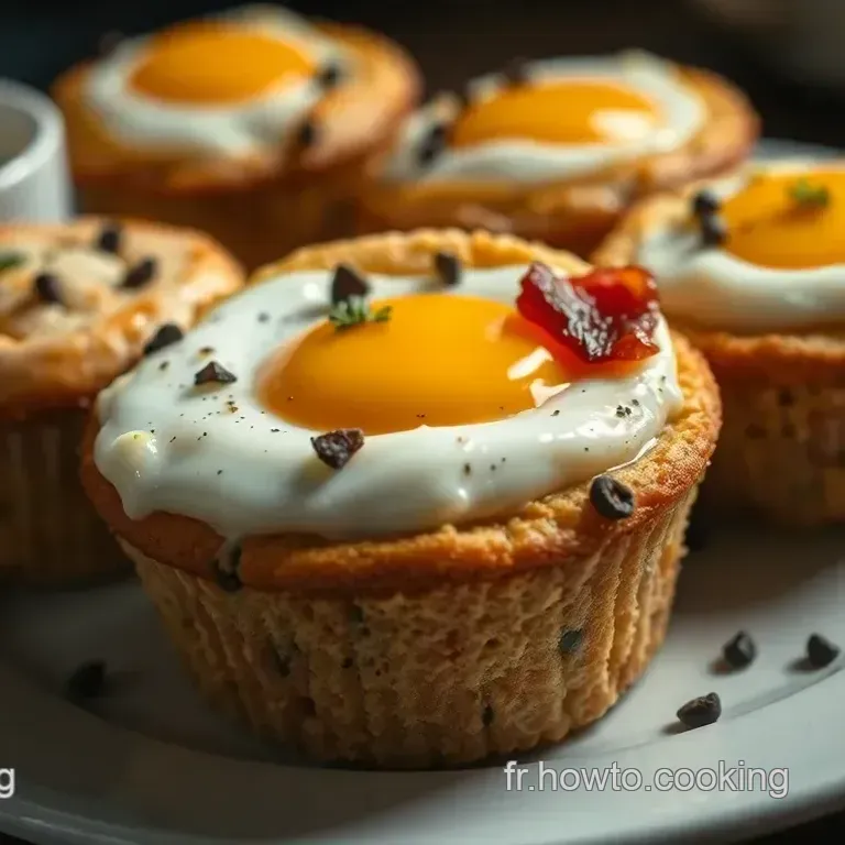 Muffin aux Œufs Savoureux