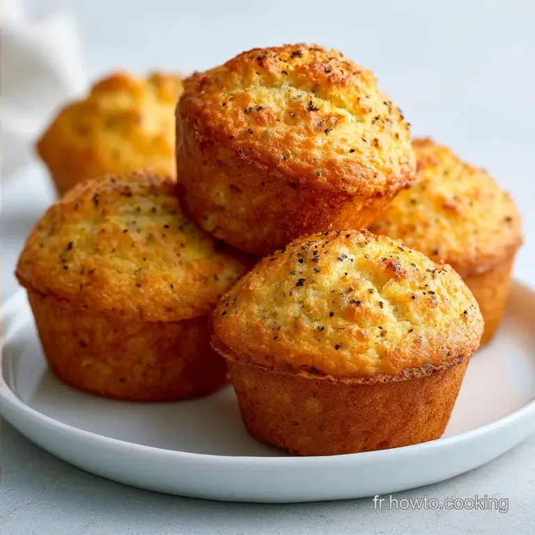 Muffins Sal&eacute;s Moelleux