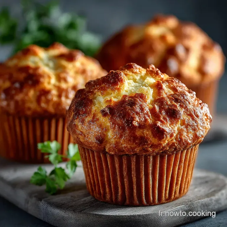 Muffins Marbrés Pâte à Tartiner Lastuce du chef pour un dôme parfait presentation