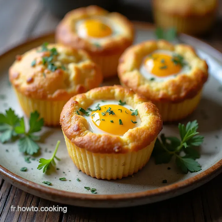 Muffins aux Œufs Express La Recette Maison Facile Feta Épinards