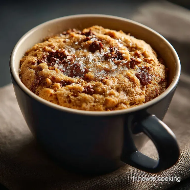 Mug Cookie Léger Le Péché Mignon Sans Complexe Prêt en 90 Secondes