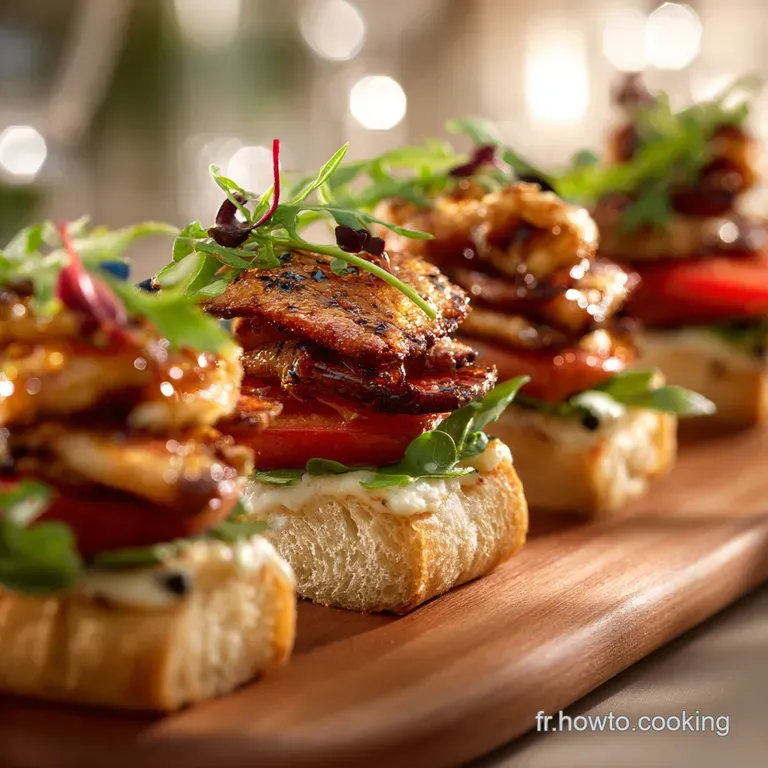 Les Navettes Apéritives Moelleuses LArt du MiniSandwich Français