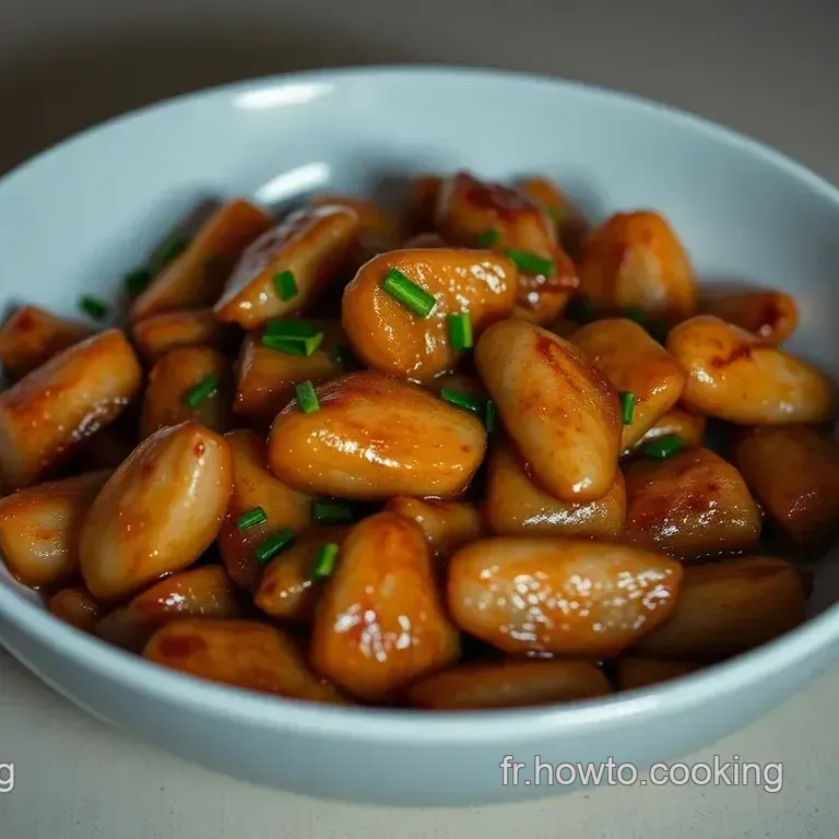 Nouilles Saut&eacute;es au Poulet Savoureuses