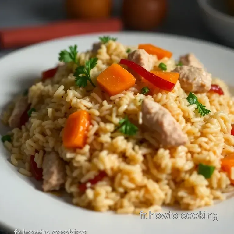 Nouilles Saut&eacute;es Au Poulet Tha&iuml; : Un Voyage Savoureux En Asie presentation