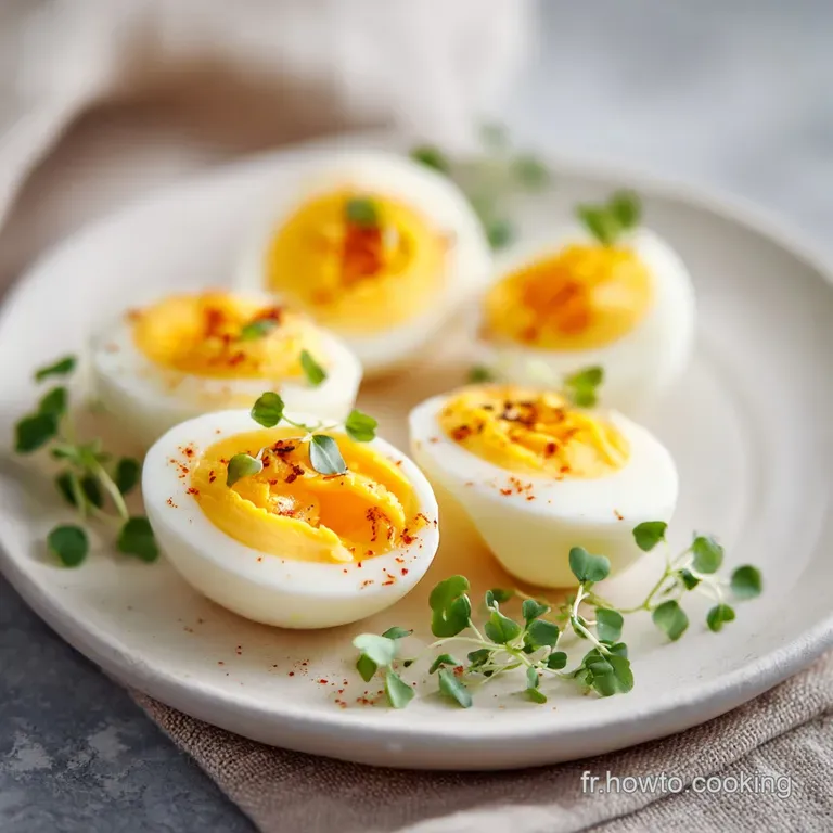 Oeuf &agrave; la Coque : M&eacute;thode Facile et Rapide