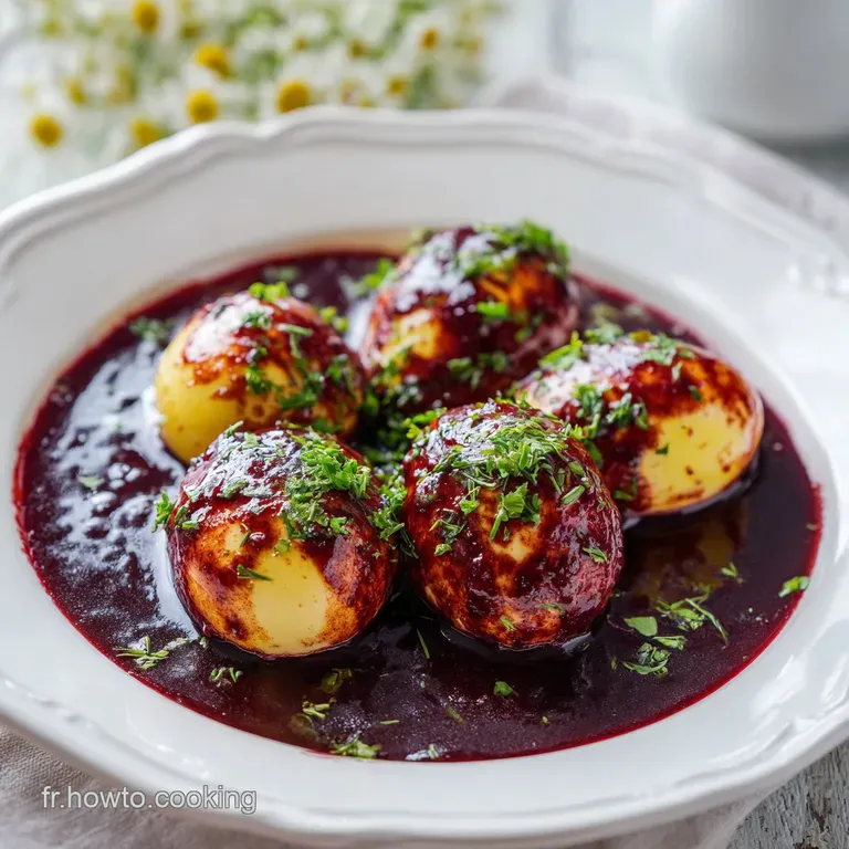 Recette Traditionnelle d Oeufs en Meurette Bourguignonne