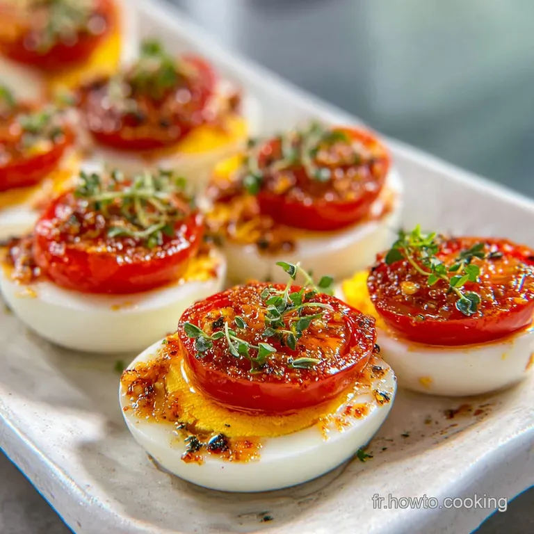 &OElig;ufs Marin&eacute;s Bloody Mary Maison