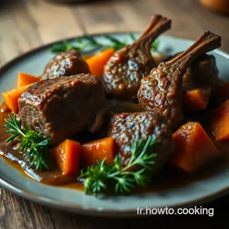 Osso Buco Milanese : Le Plat R&eacute;confortant Italien presentation