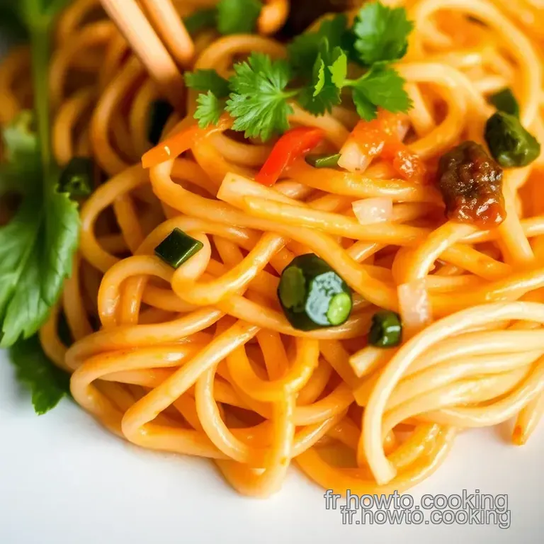 Pad Tha&iuml; Maison : Un Voyage Culinaire En Tha&iuml;lande presentation