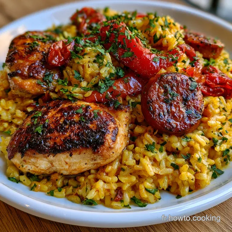 Recette de Paella au Poulet Classique : Tradition Espagnole