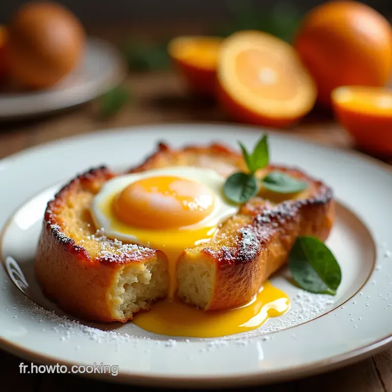 Pain Perdu de No&euml;l &agrave; lOrange et aux &Eacute;pices Douces