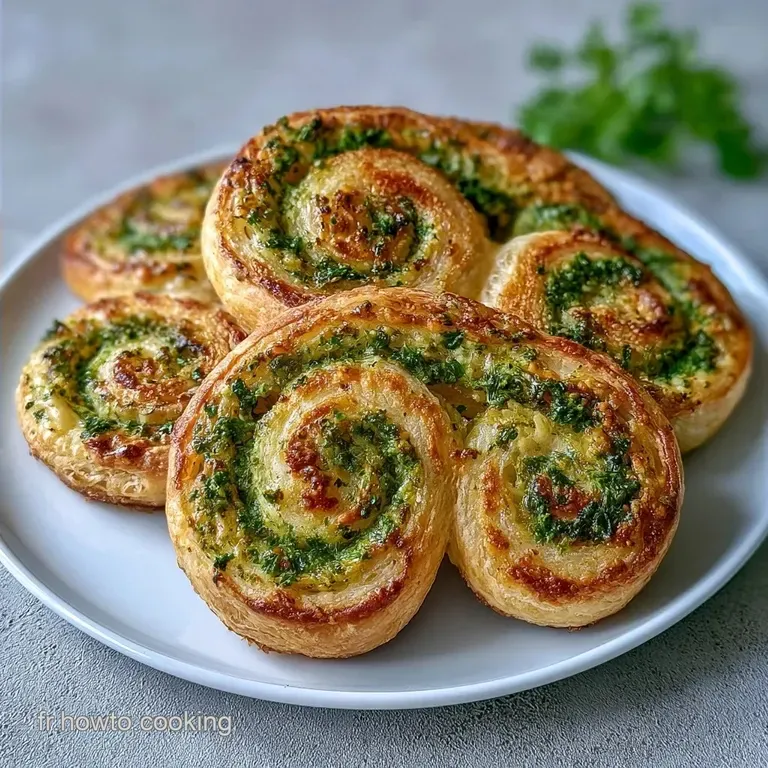 Palmiers Au Pesto Vite Fait