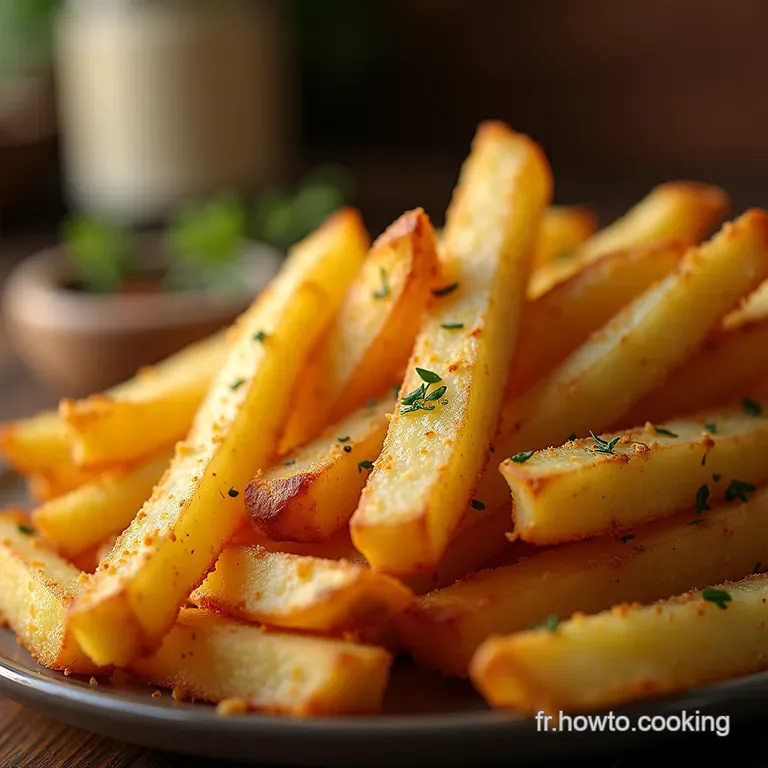 Les Frites de Patate Douce Croustillantes à lAir Fryer Épicées Simples et Si Bonnes presentation