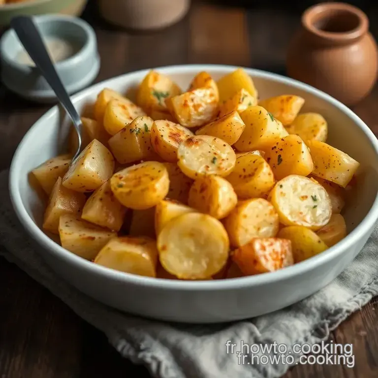 Patates Douces R&ocirc;ties Au Four Aux &Eacute;pices Douces presentation